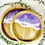 Thumbnail: Ocean Resin Board - Set of 2 Plates - Pink & Purple