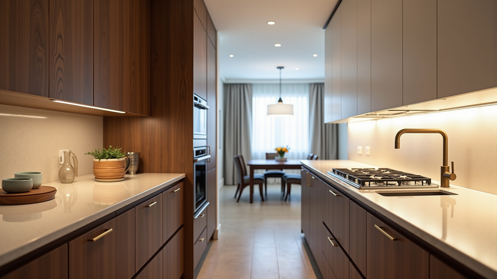 Modern kitchen renovation