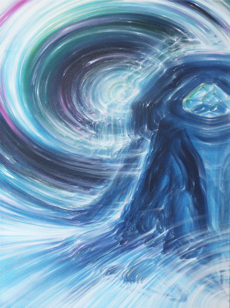 Visionary Art Galactic Trading Card