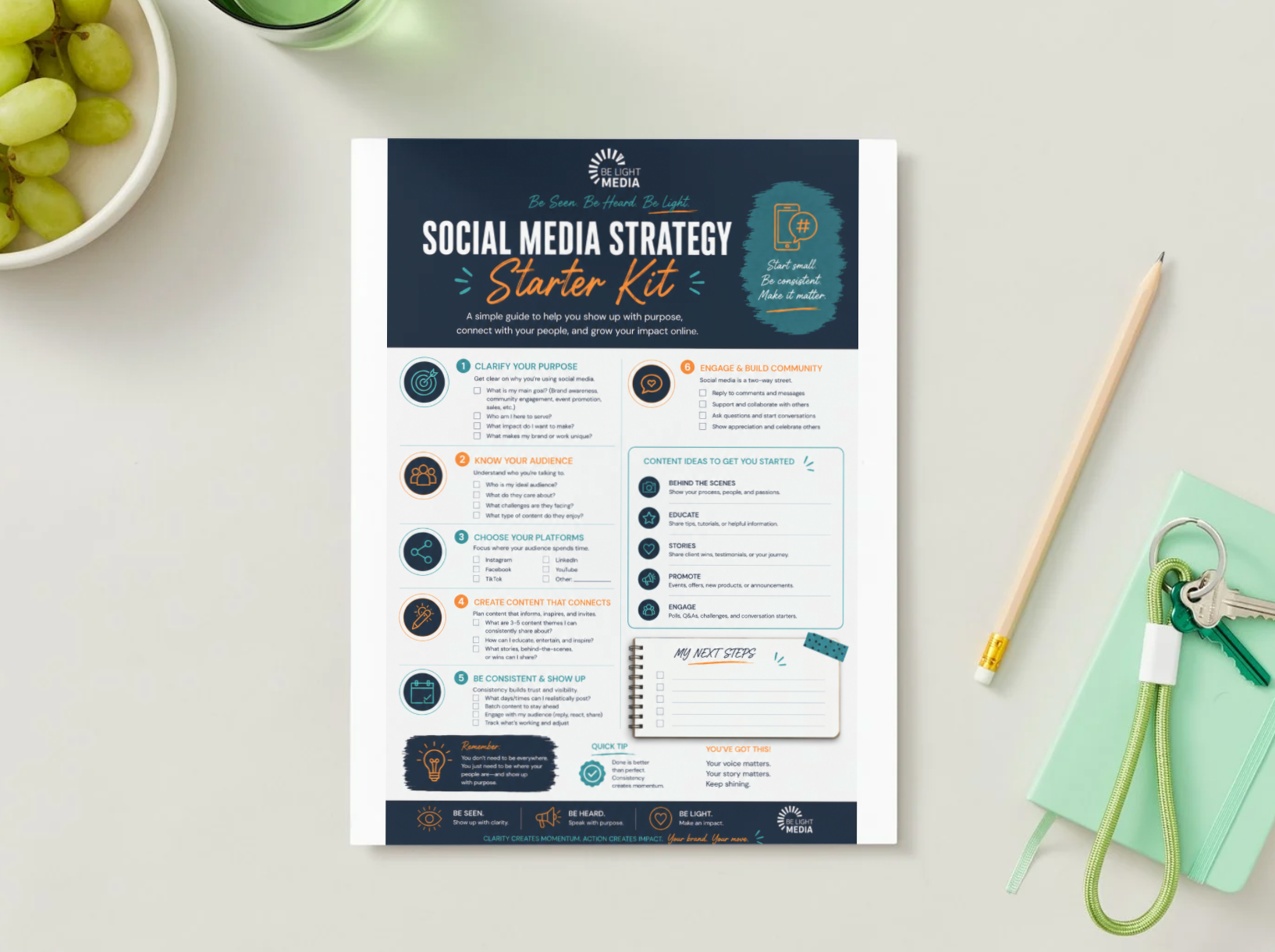Social Media Strategy Starter kit