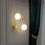 Thumbnail: Brass Wall Lamp for Bedroom Bedside Wall Decoration Lamp