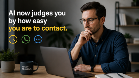AI now judges you on how easy you are to contact