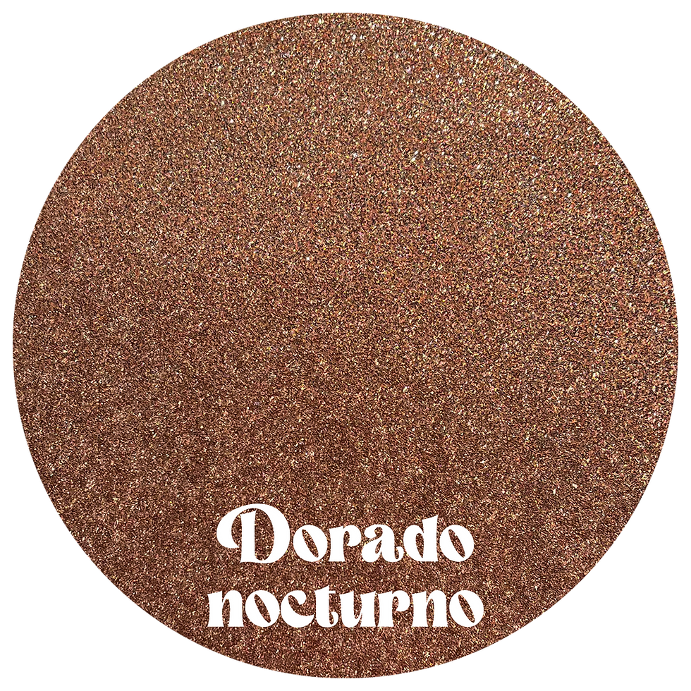 Gliterina Dorado nocturo