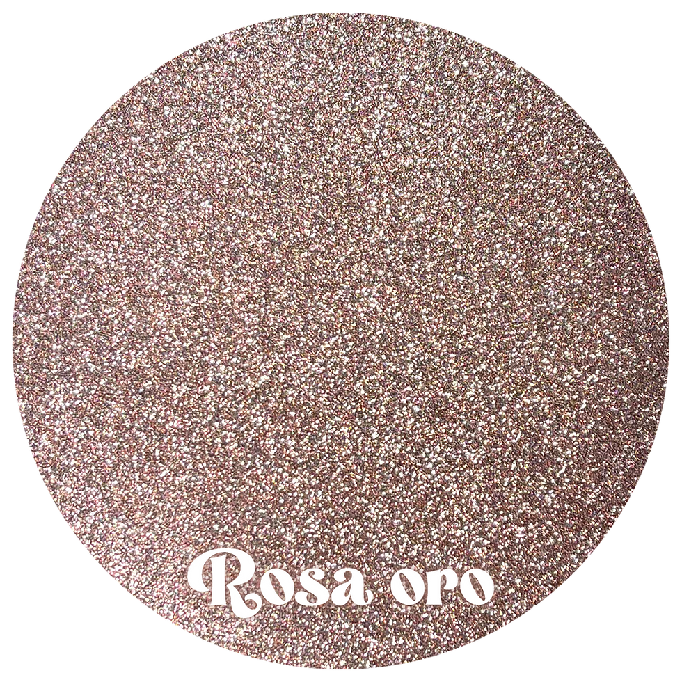 Gliterina Rosa oro