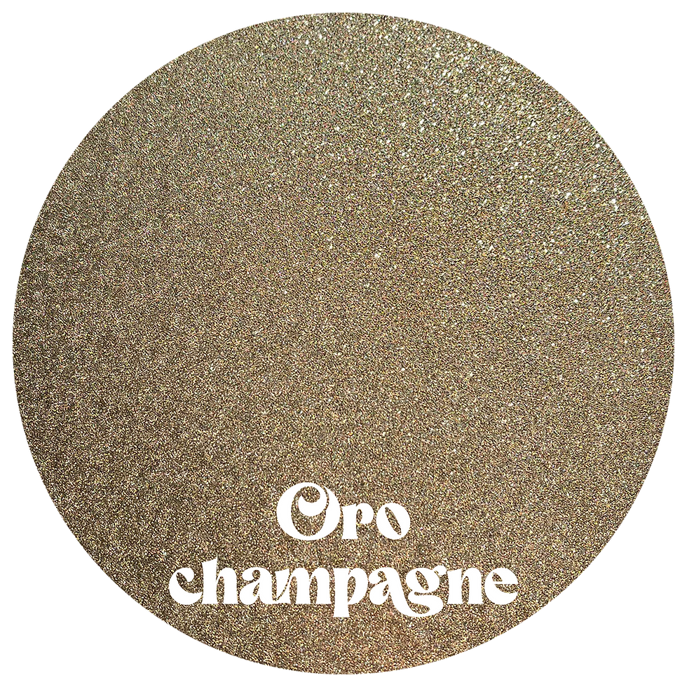 Gliterina Oro champagne