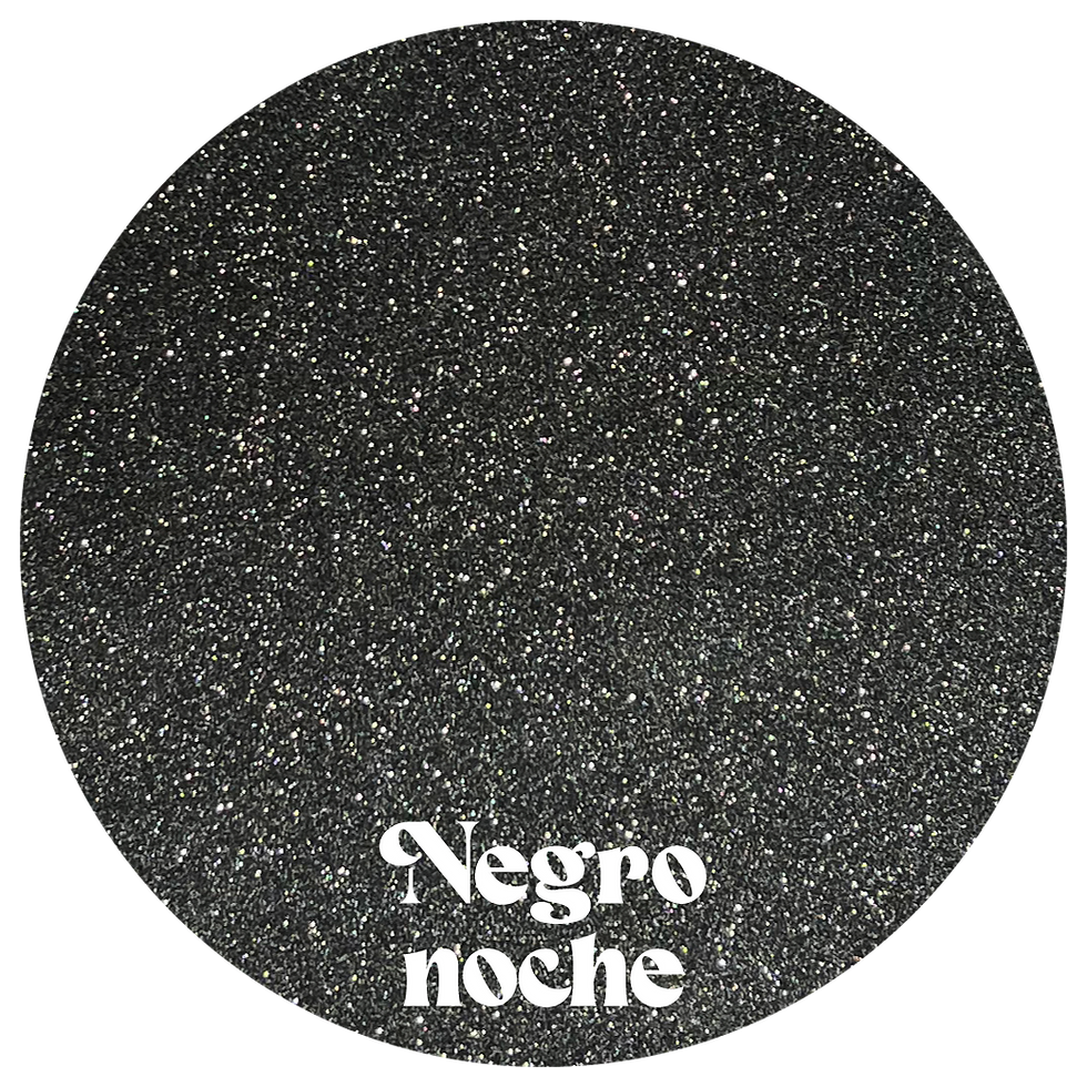 Gliterina Negro noche