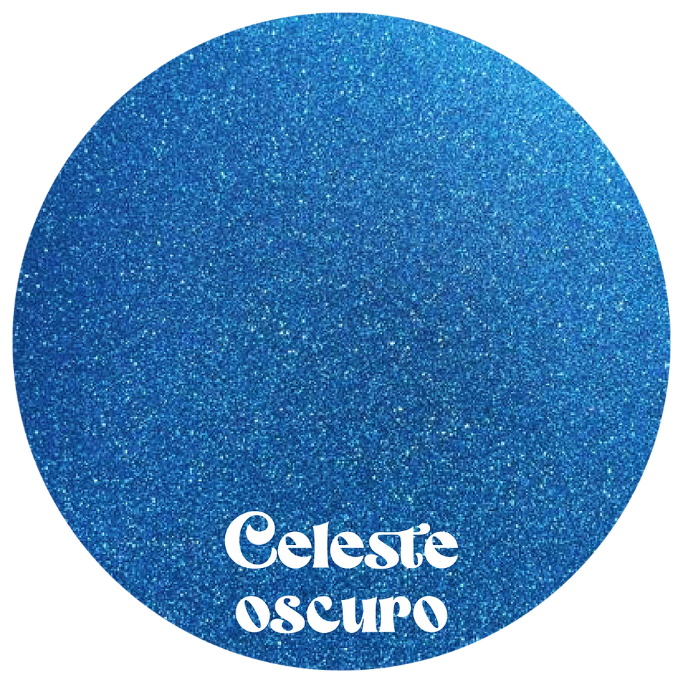 Gliterina Celeste oscuro