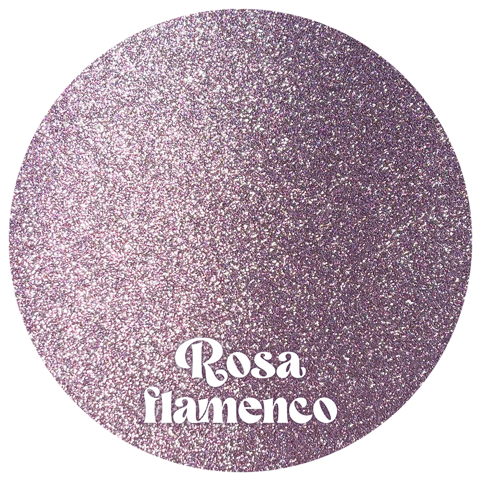 Gliterina Rosa Flamenco
