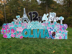 Custom Birthday Party Balloon Decor by Balloons All Around in Owings Mills, Maryland