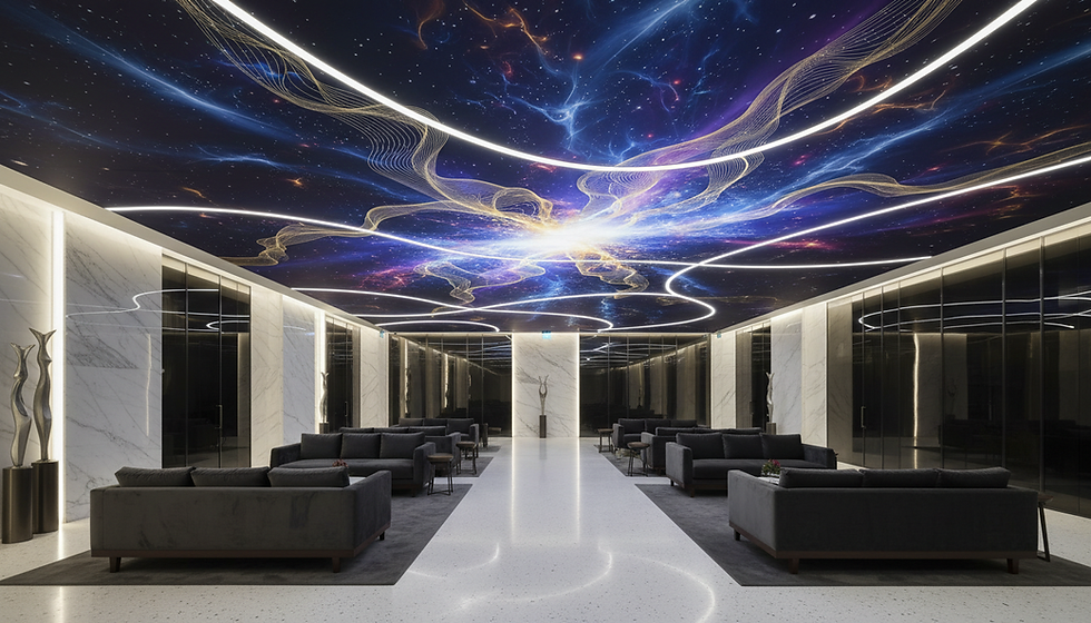 Unique Spaces with Bespoke NeviTec Printed Ceilings UK