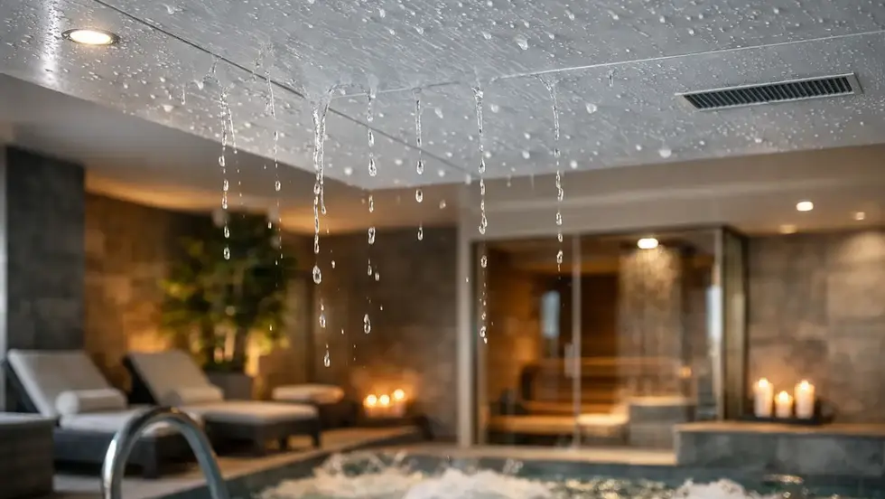 How Waterproof Ceilings Protect Spa Interiors