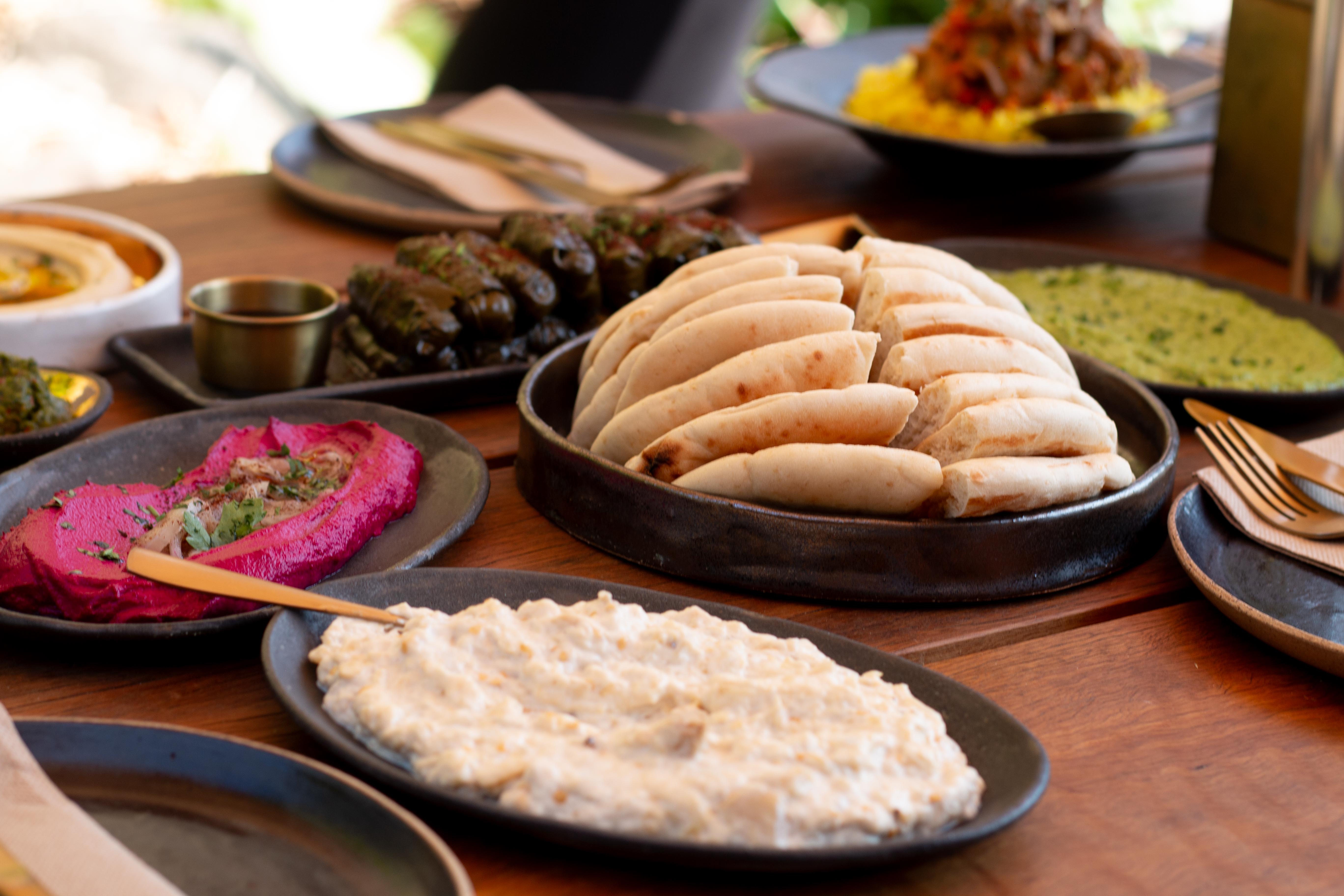 Arranged Food and Objects