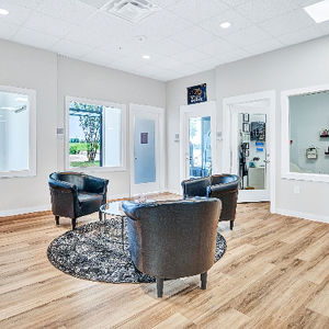 2nd Floor of salon suite building