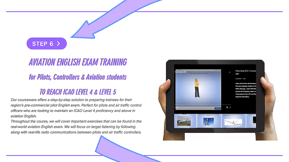 AVIATION ENGLISH EXAM TRAINING