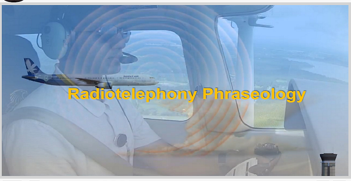 RADIOTELEPHONY PHRASEOLOGY