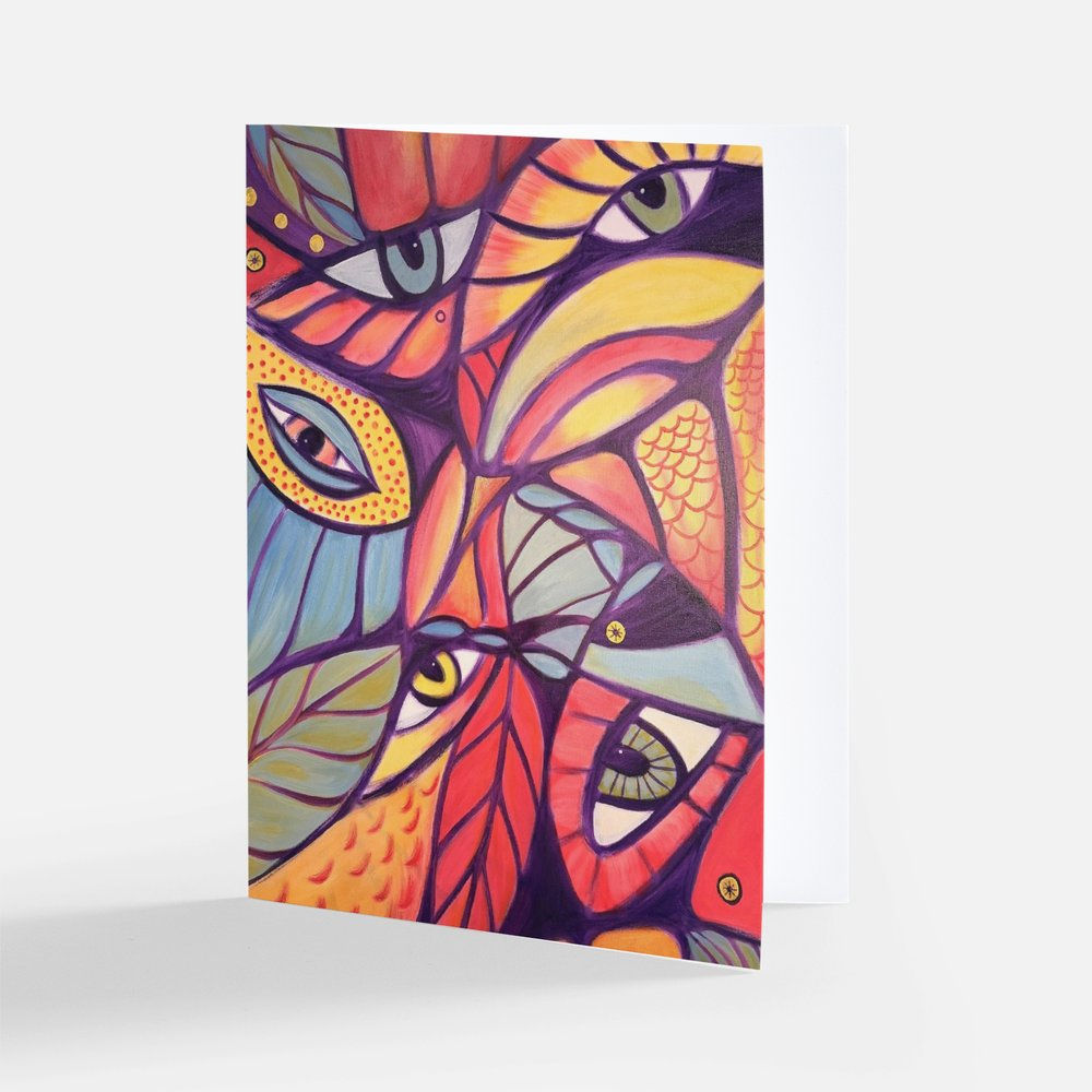 Wake Up: 5-Pack Blank Note Cards