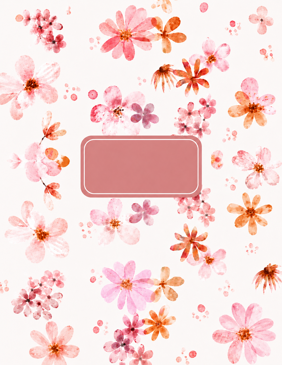 Cahier de texte fille