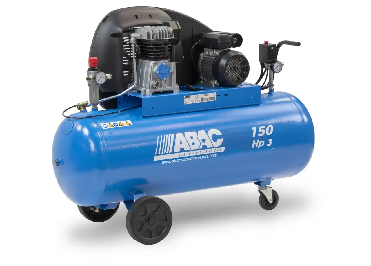 Compresor de aer cu piston ABAC 2.2 kW, 320 L/min, 10 bari - Rezervor 150 Litri