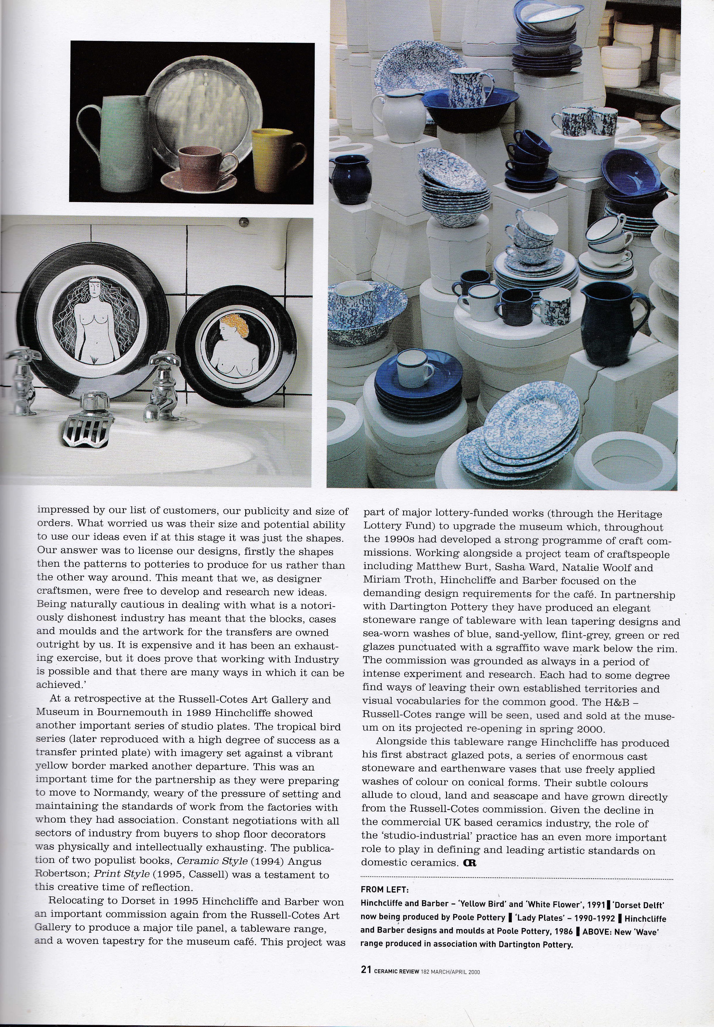 Ceramic Review 2000