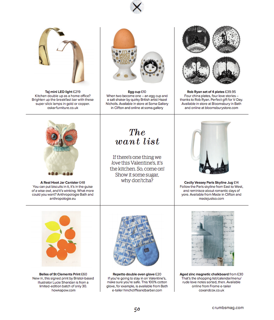 Crumbs Magazine Feb 2015