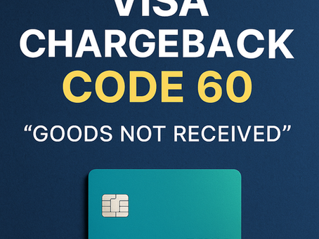 Chargeback Reason Code 60: A Complete Guide for Merchants