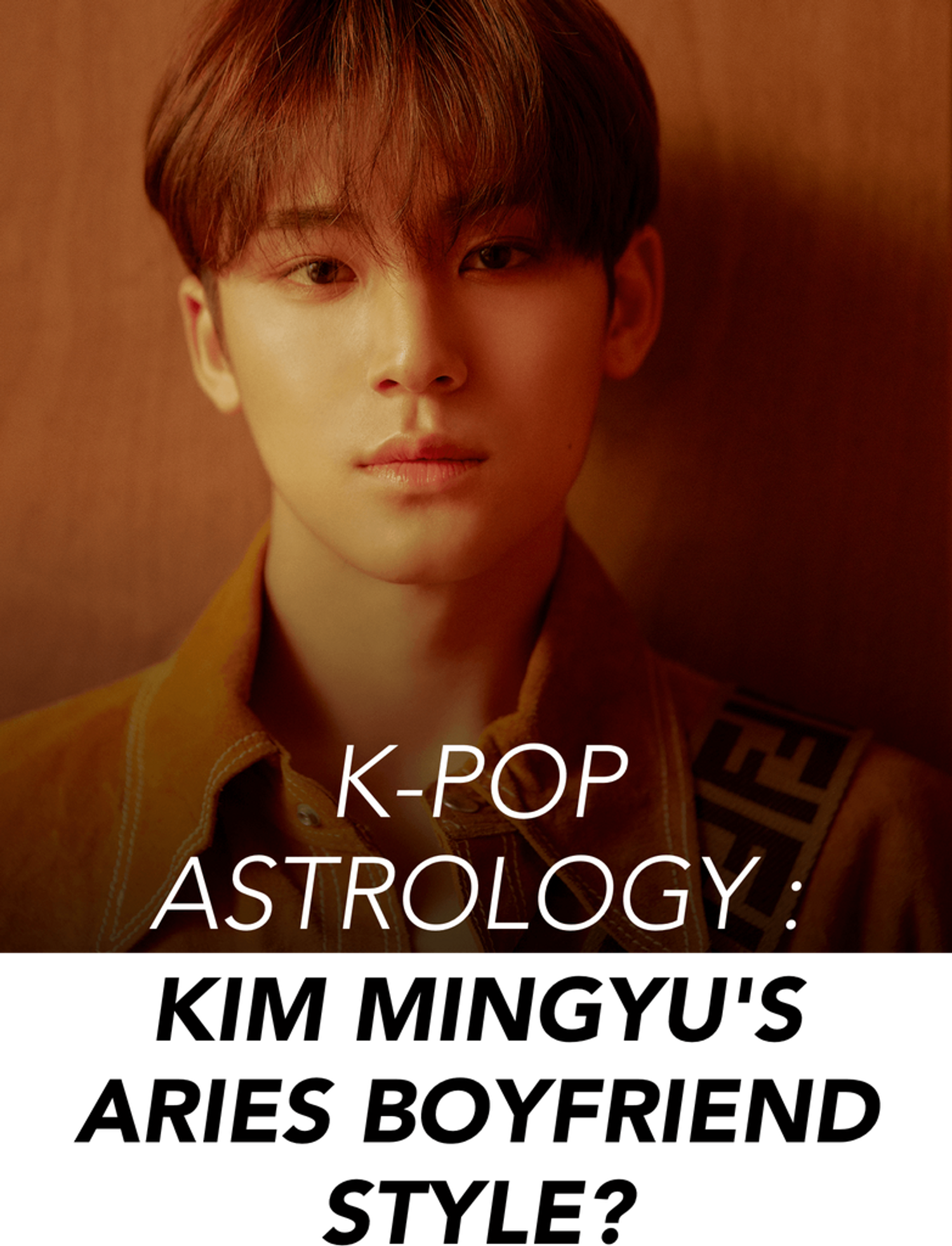 Rm6faopegcxb M Monday is an excellent day for pioneering ideas and activities, and all eyes are on you as you forge a new path. https www theqoos com post k pop astrology kim mingyu s aries boyfriend style