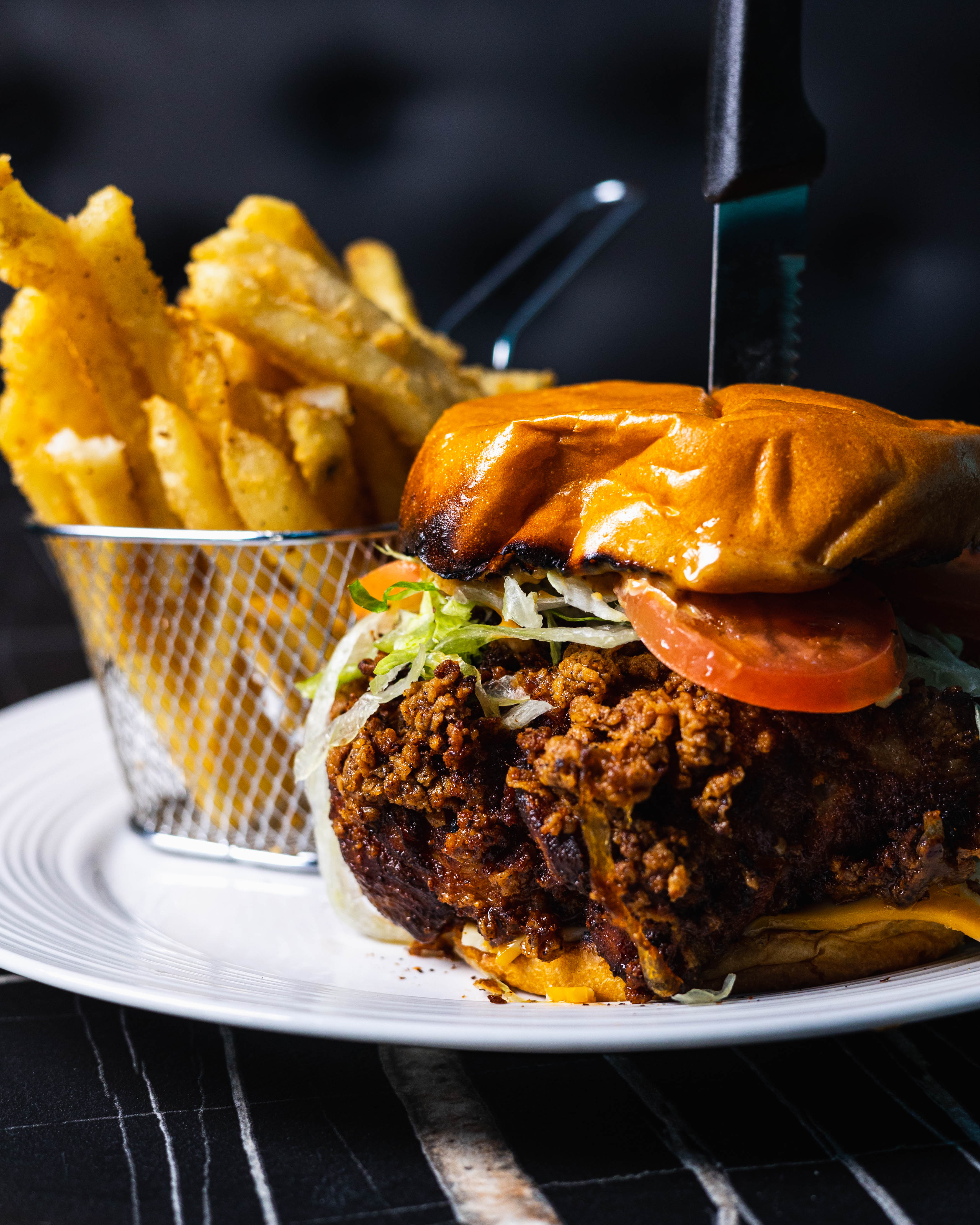 Crazy Spicy Chicken Sandwich