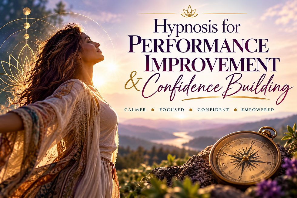 Hypnosis for Performance Improvement & Building Confidence