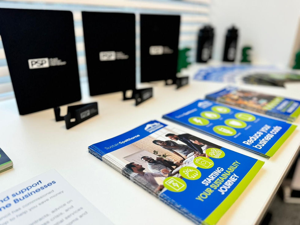 SustainSpelthorne Cost & Carbon Reduction Programme - £250,000 of savings identified for businesses!