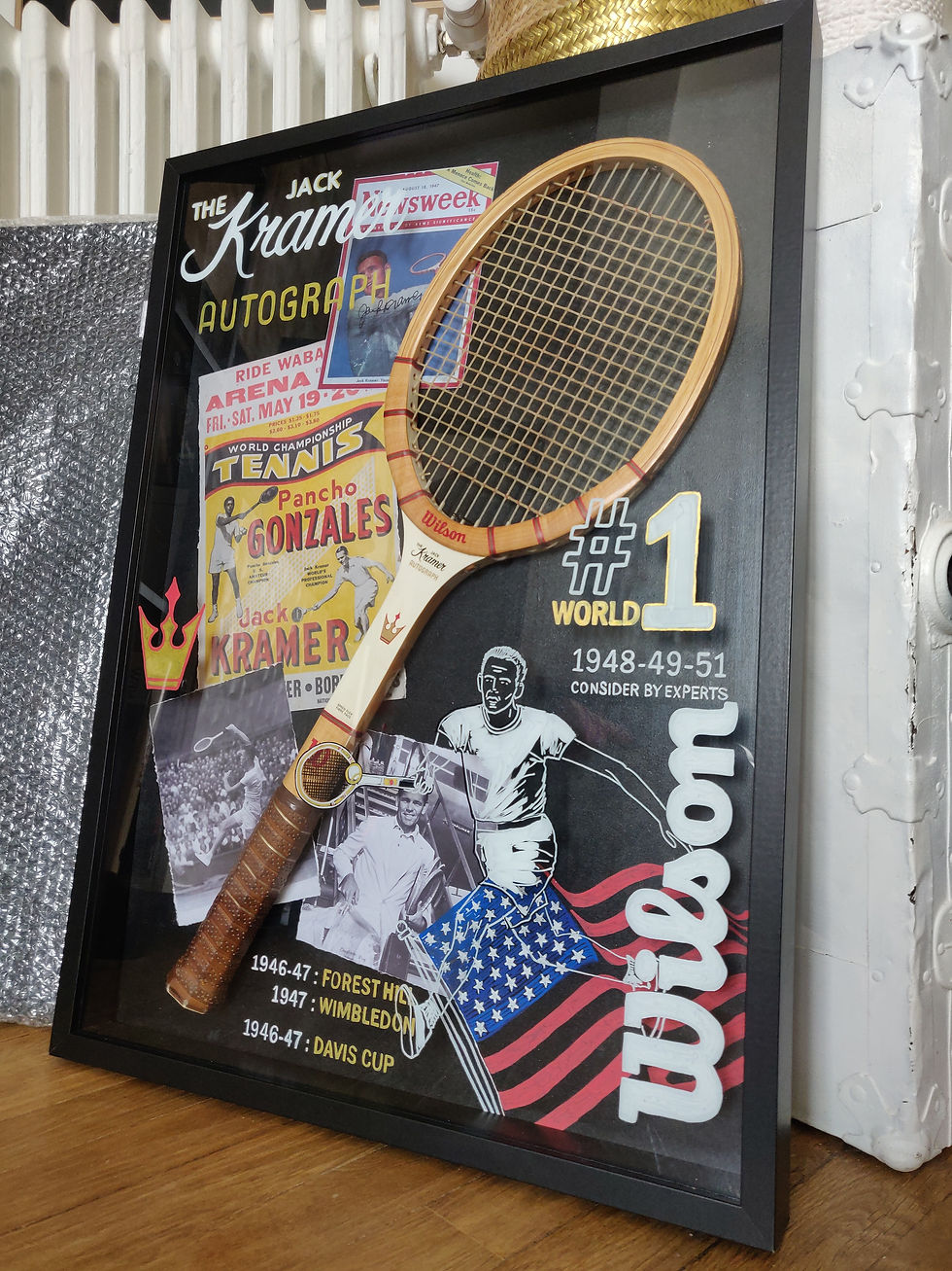 Miniature : Wilson Jack Kramer ARTCUSTOMBOX raquette