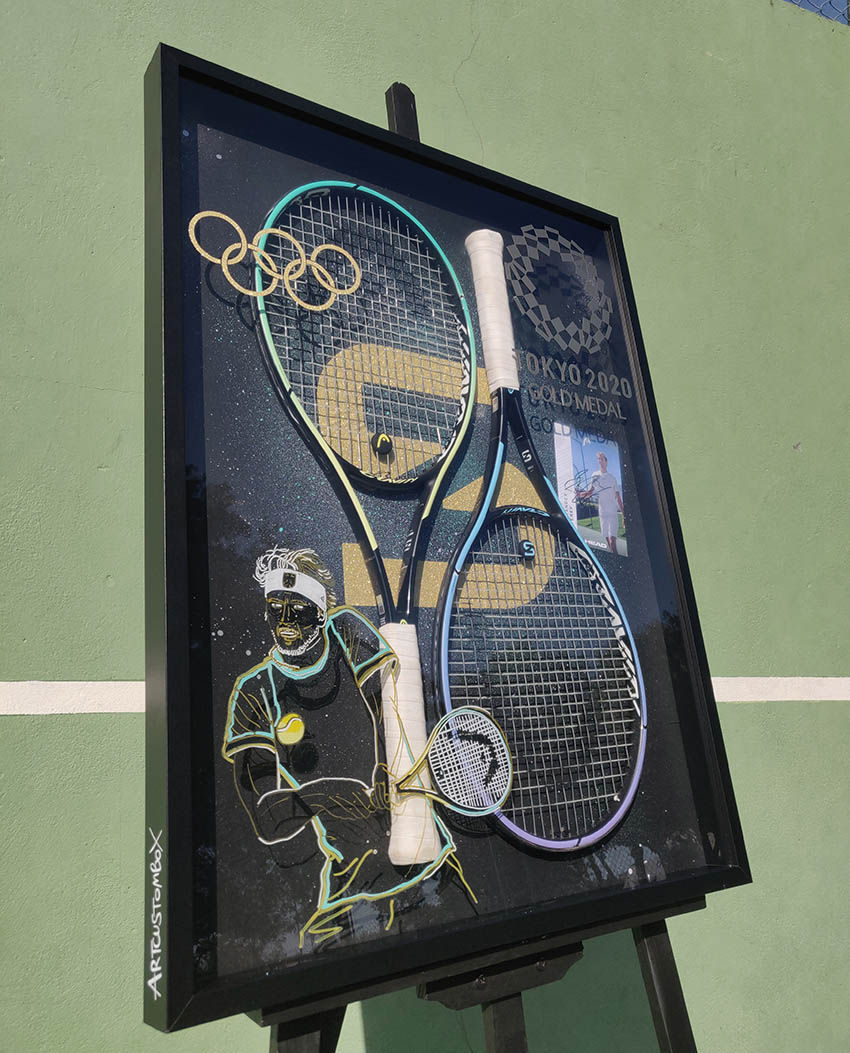 Alexander ZVEREV-double raquettes du joueur HEAD