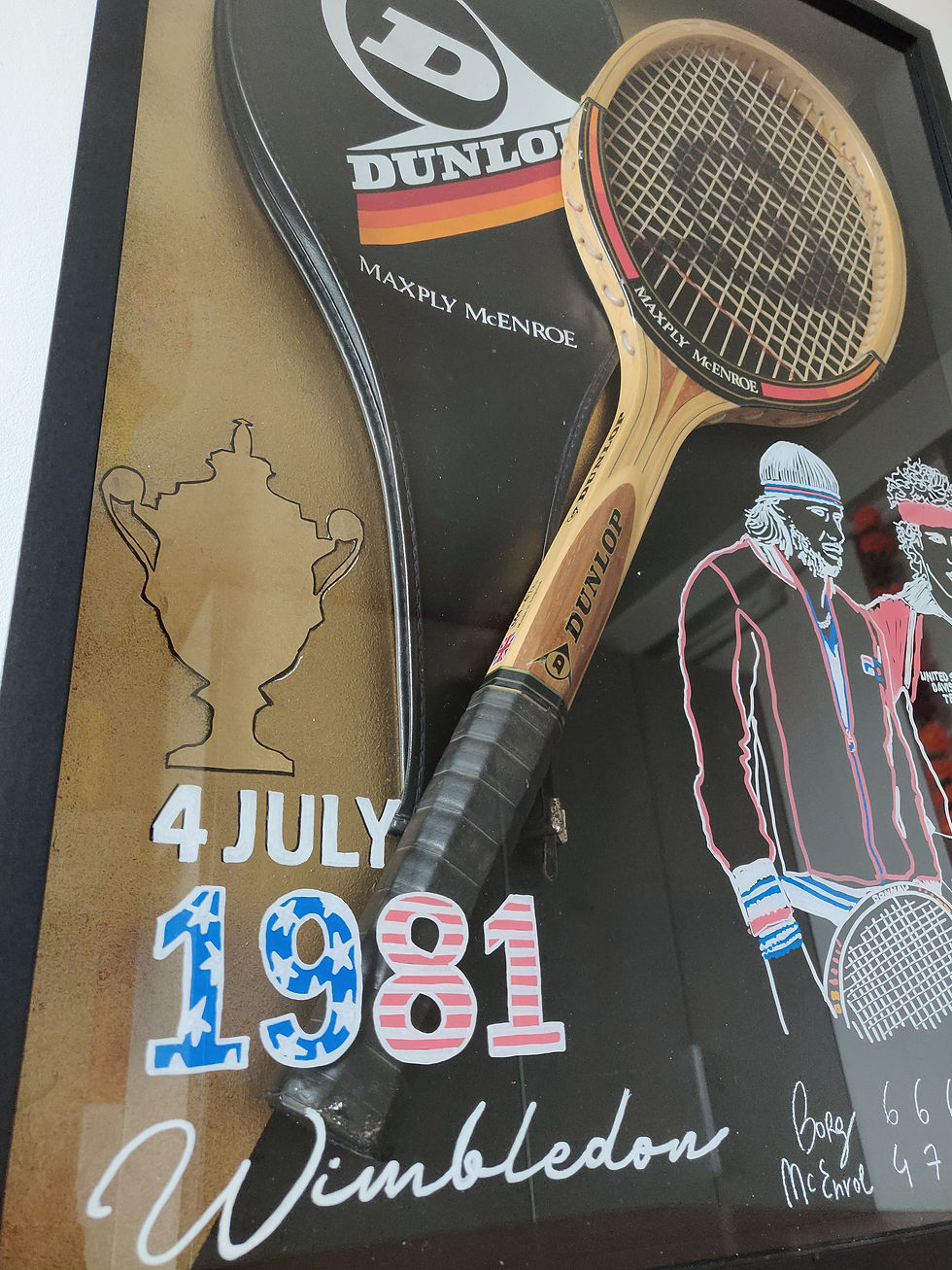 Miniature : MAXPLY MC ENROE Wimbledon 81