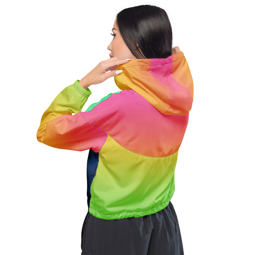 Thumbnail: Belladonna Women's Cropped Windbreaker