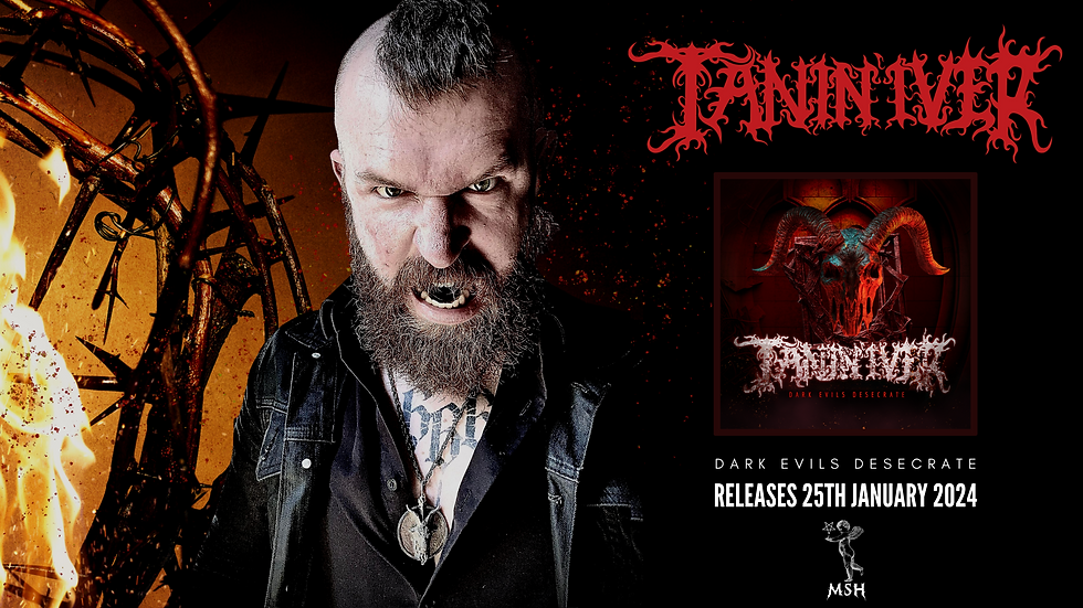 Tanin'iver - Dark Evils Desecrate (Blackened Death metal from Adelaide)