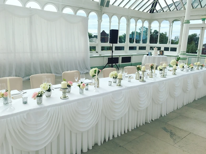 Wedding Top Table Decoration Wedding Top Table Cheshire