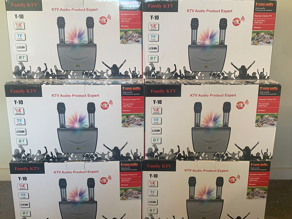 Thumbnail: Karaoke Speaker and Mics