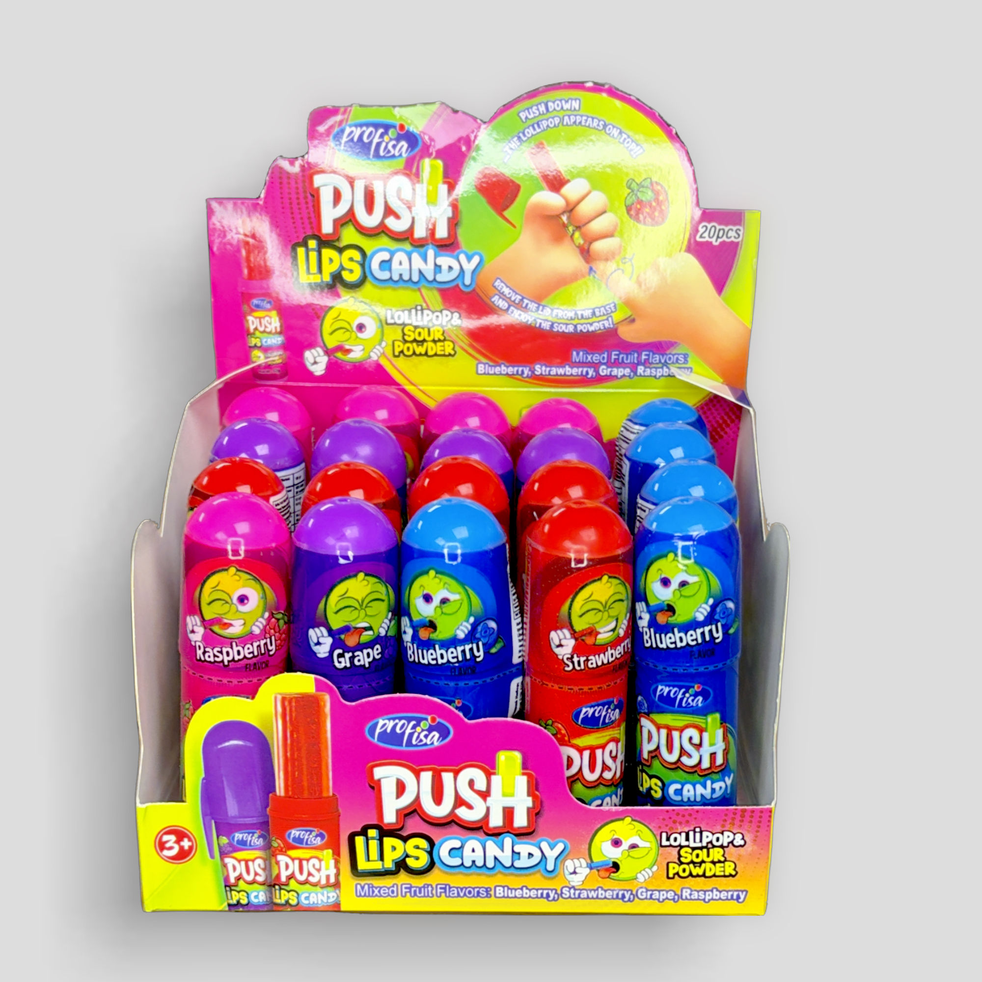 Push Lips Candy RRP £0.79  POR 42%