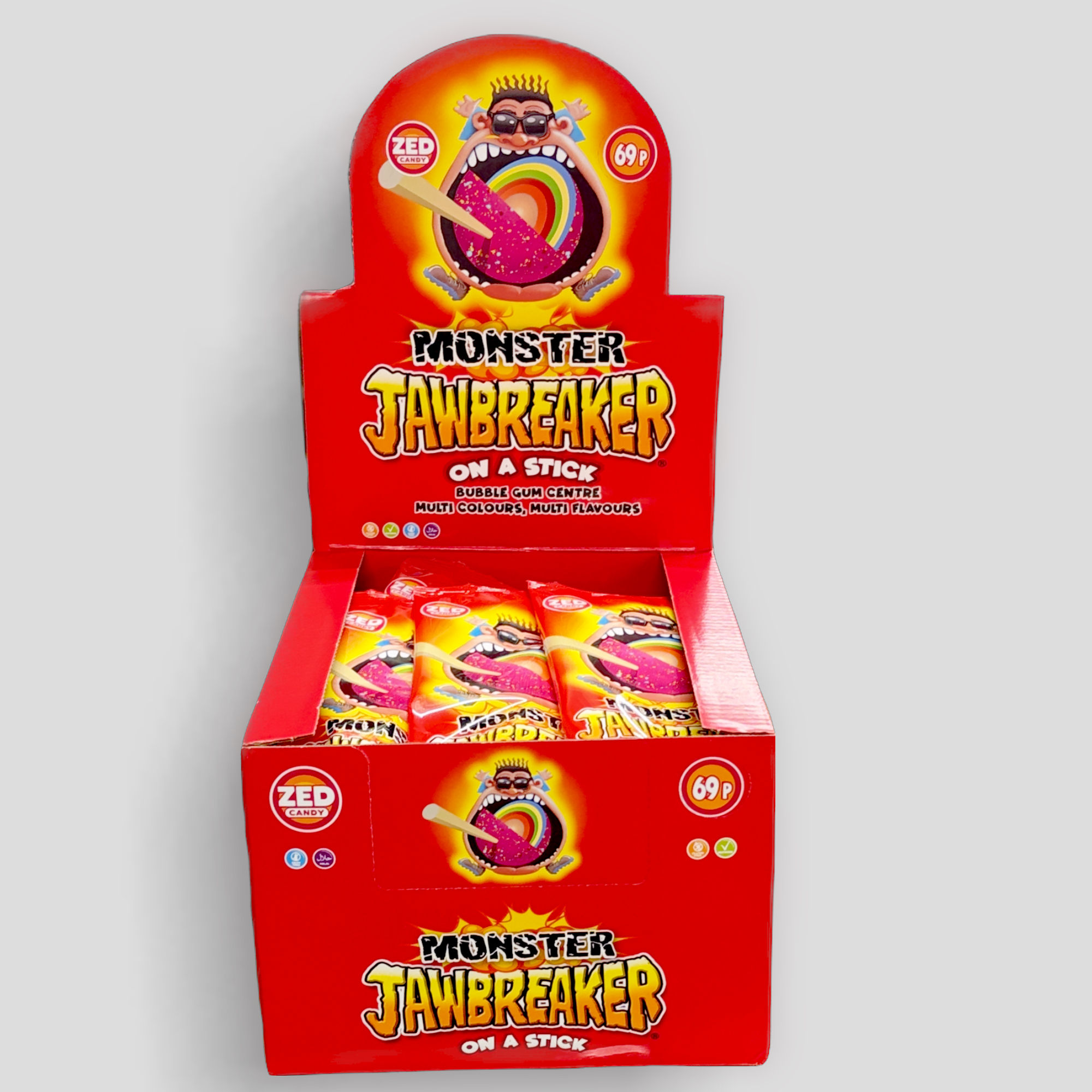 Zed Jawbreaker Monster Pop RRP £0.69  POR 31%