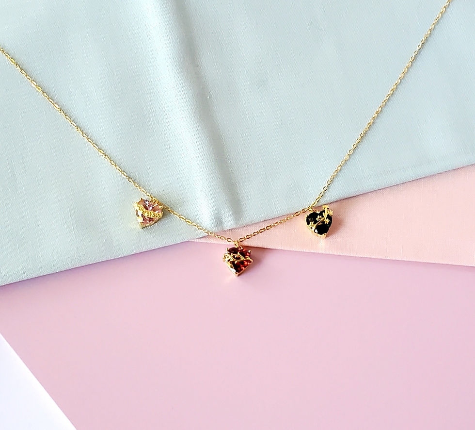 Thumbnail: Sacred Heart | Immaculate Heart | Chaste Heart | choker necklace