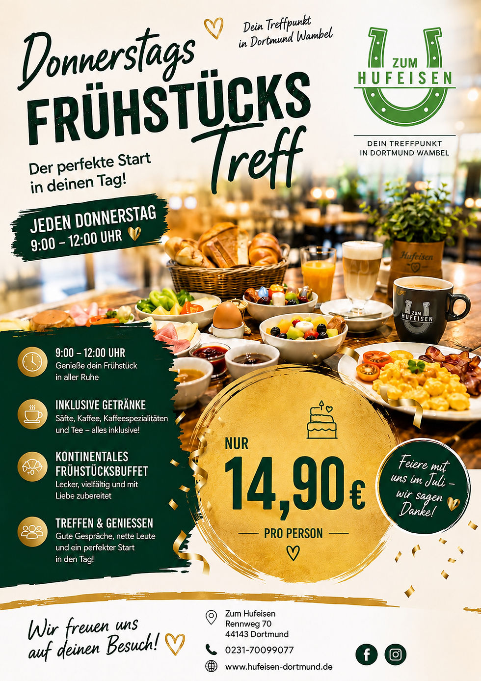 Frühstücks-Treff am Donnerstag