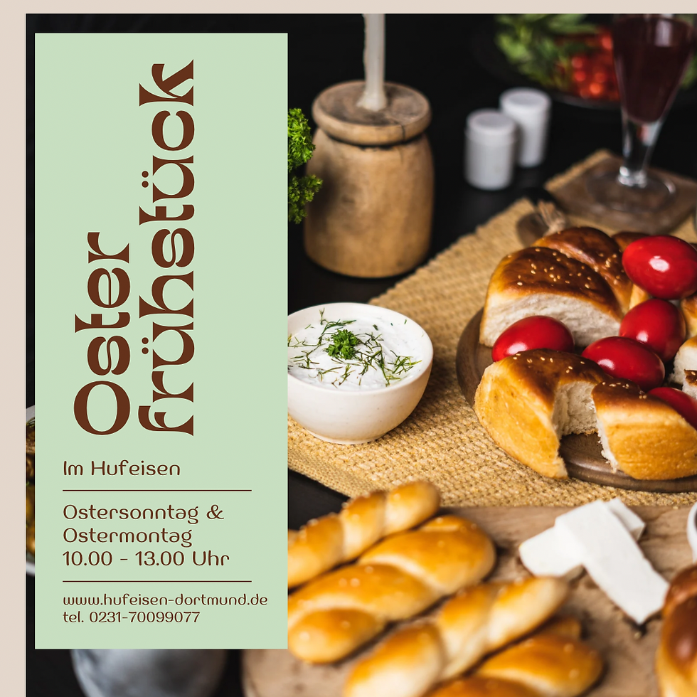 Ostersonntag Frühstück