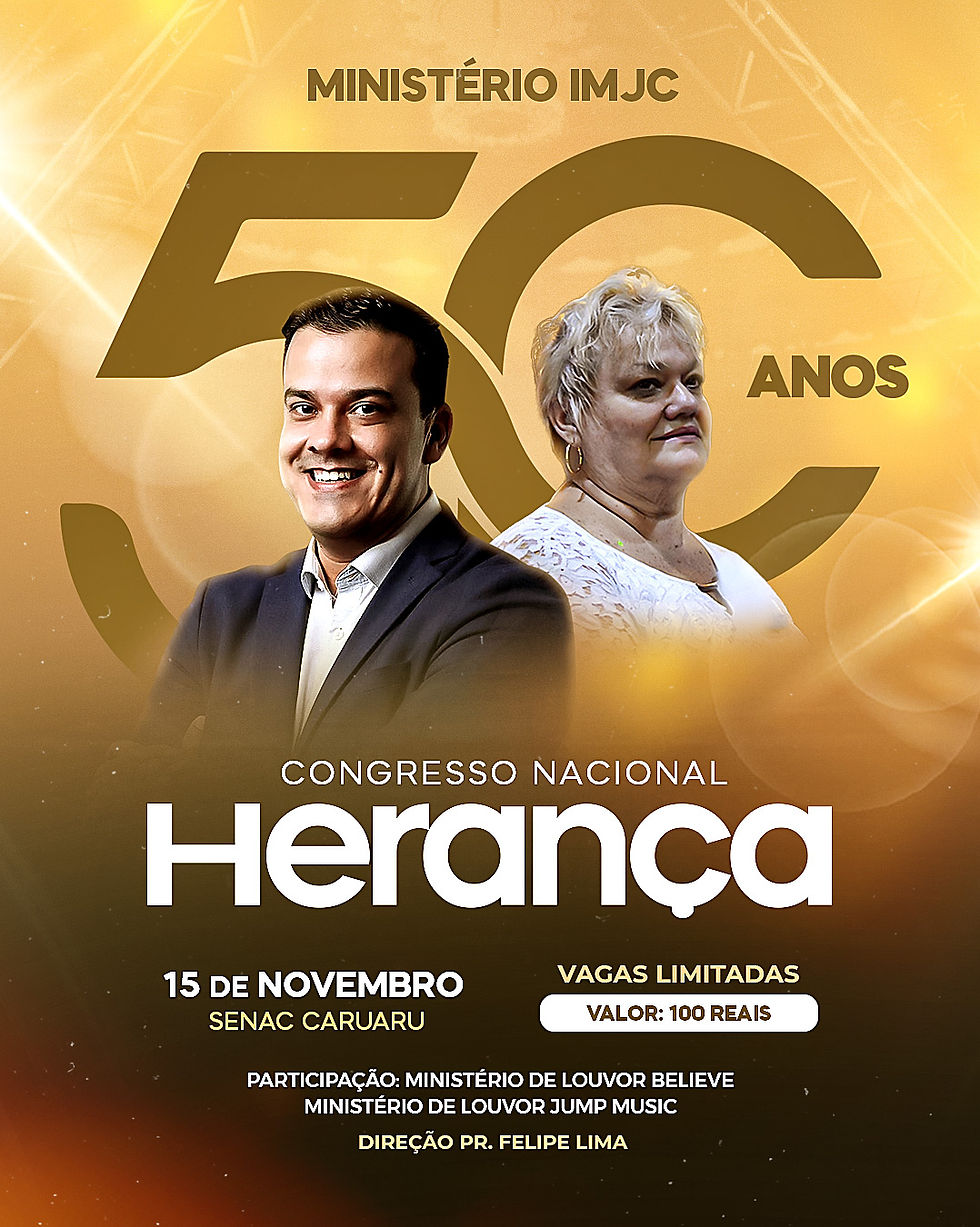 Congresso Nacional IMJC 50 anos