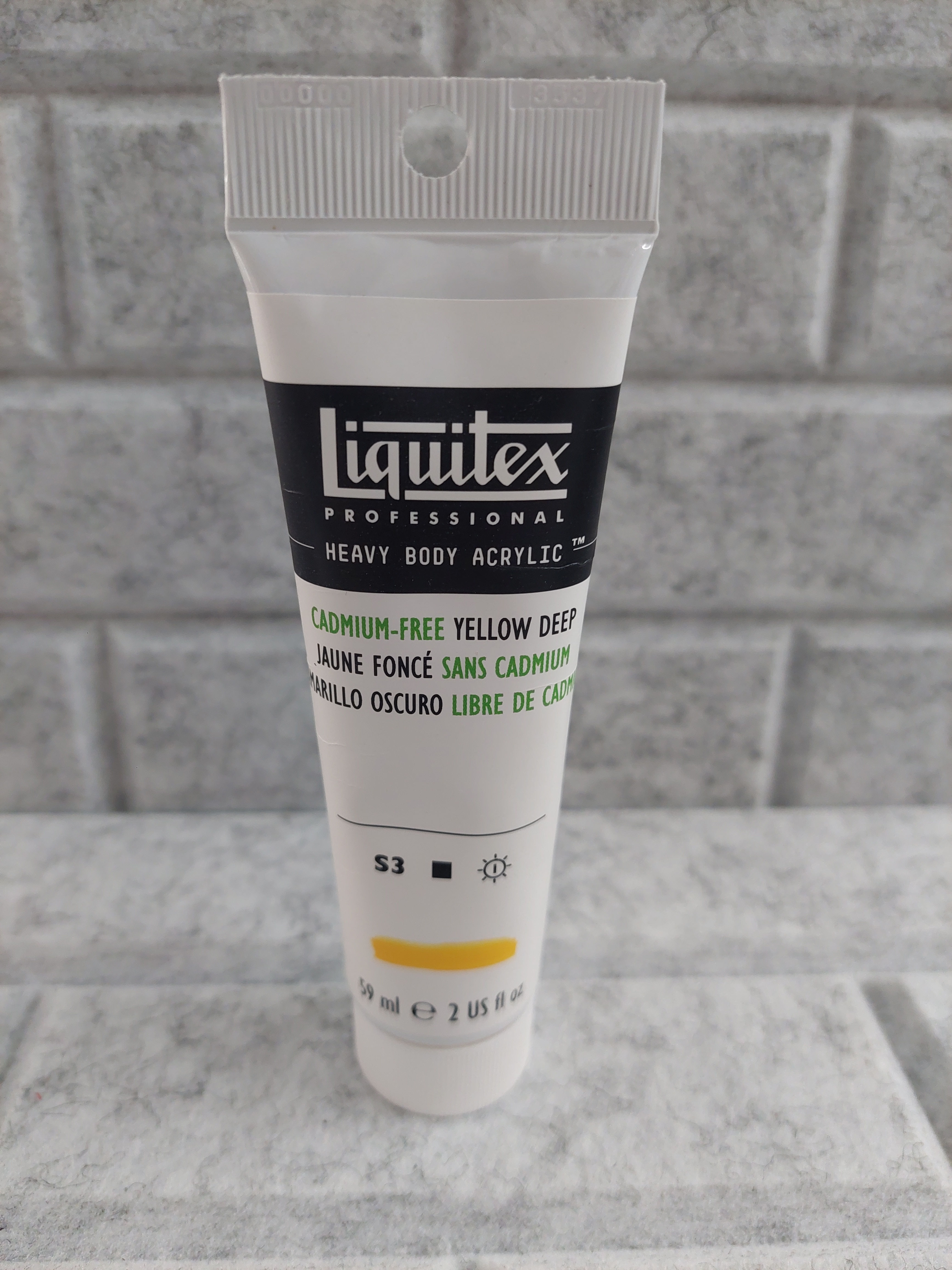 Liquitex Heavy Body Acrylic - Cadmium Free Yellow Deep - 59ml