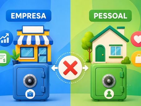 Por que separar a conta da empresa da conta pessoal?