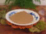 Bacopa Root Extract Powder displaying a light brownish color