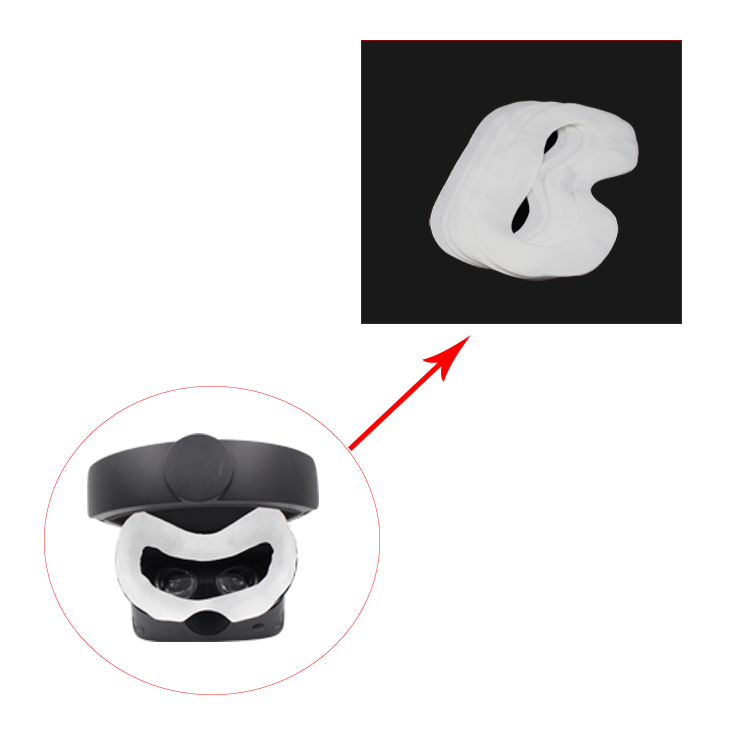 OculusVR equipment helmet disposable non-woven eye mask