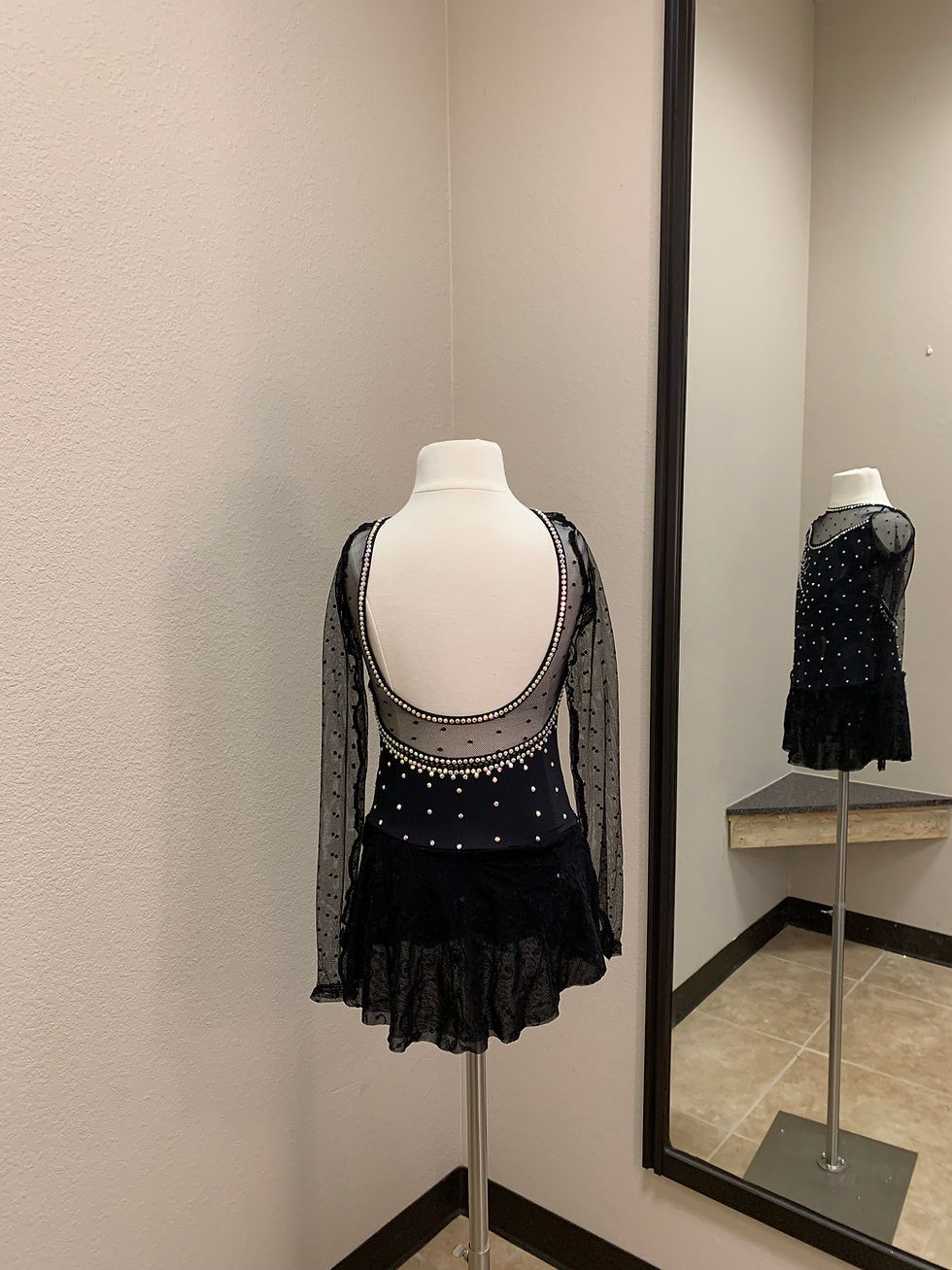Thumbnail: Child 10 - Black Sparkly Dress!