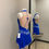 Thumbnail: Adult Small - Royal Blue Beaded Dress!
