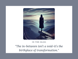 The In-Between of Life: How To Find Yourself Again