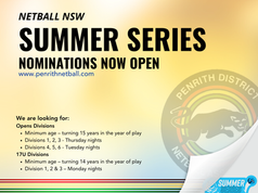 2026 Summer Series Nominations NOW OPEN
